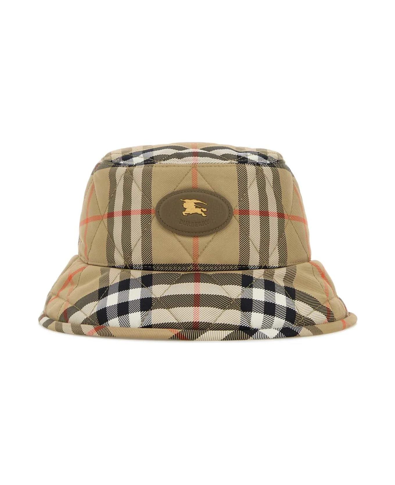 Embroidered Nylon Bucket Hat - 1