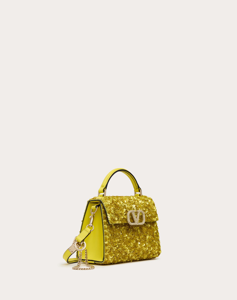 Valentino MINI VSLING EMBROIDERED HANDBAG outlook