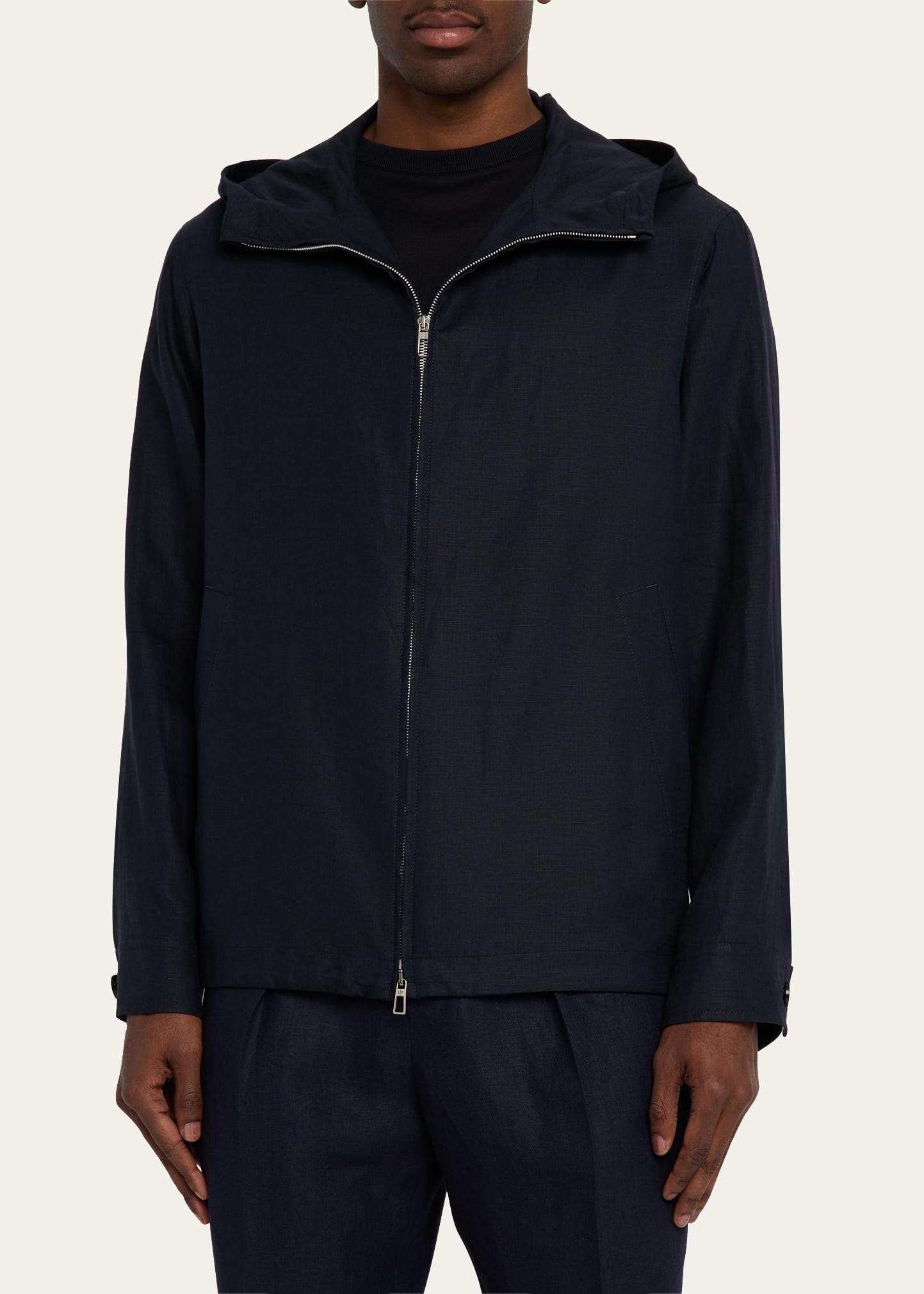 Men's Dennis Linen Full-Zip Blouson - 4
