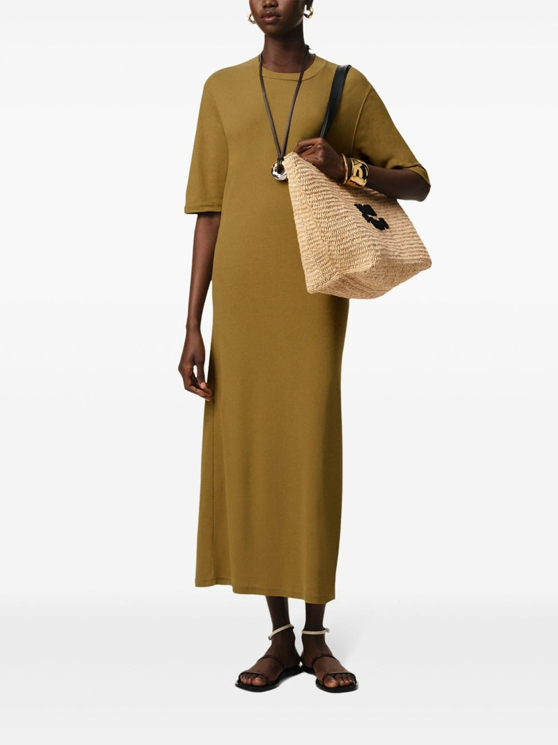 AMI Paris short-sleeve midi dress outlook