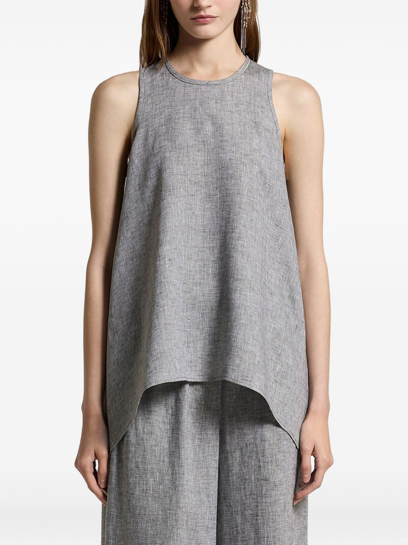 asymmetric sleeveless top 1
