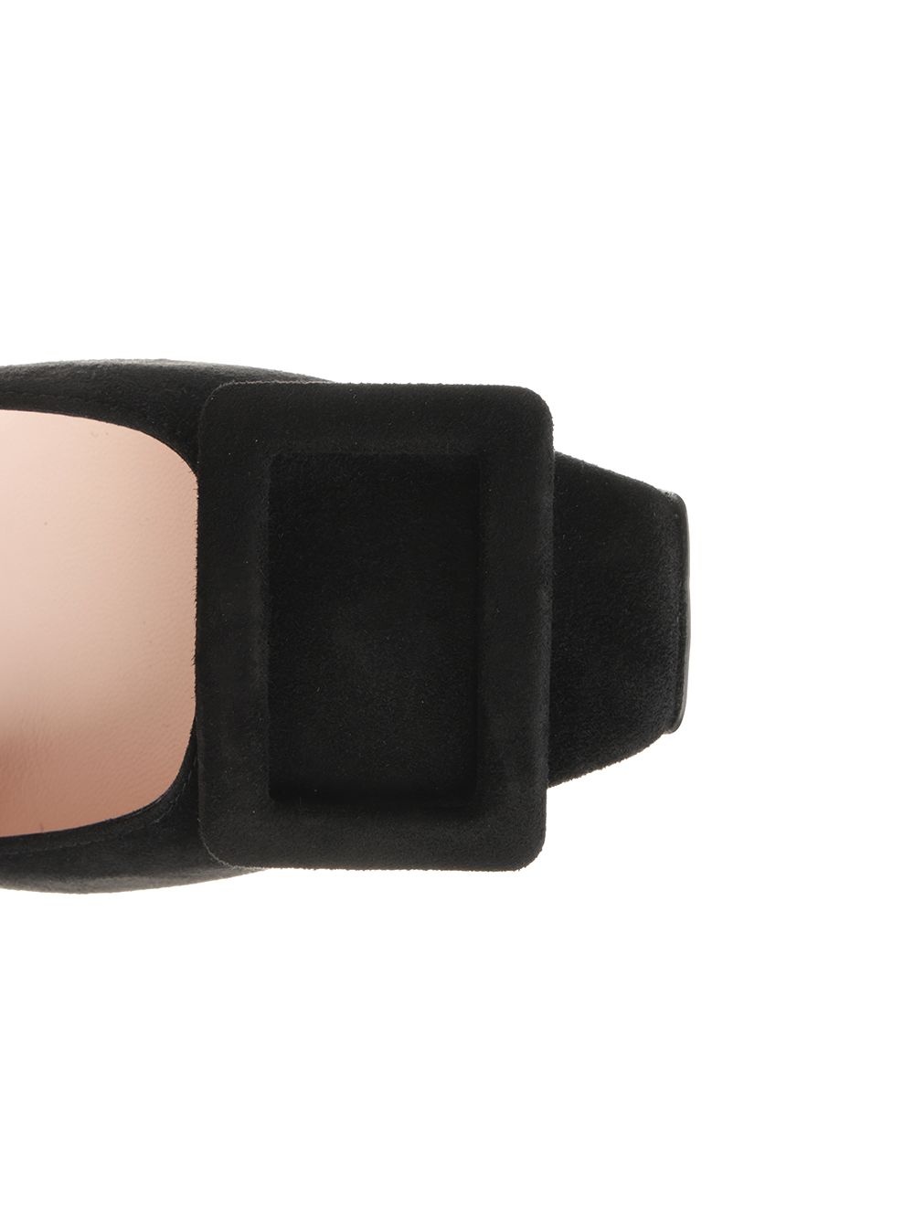 Trompette Covered Buckle Dec 45 Pumps Black - 4