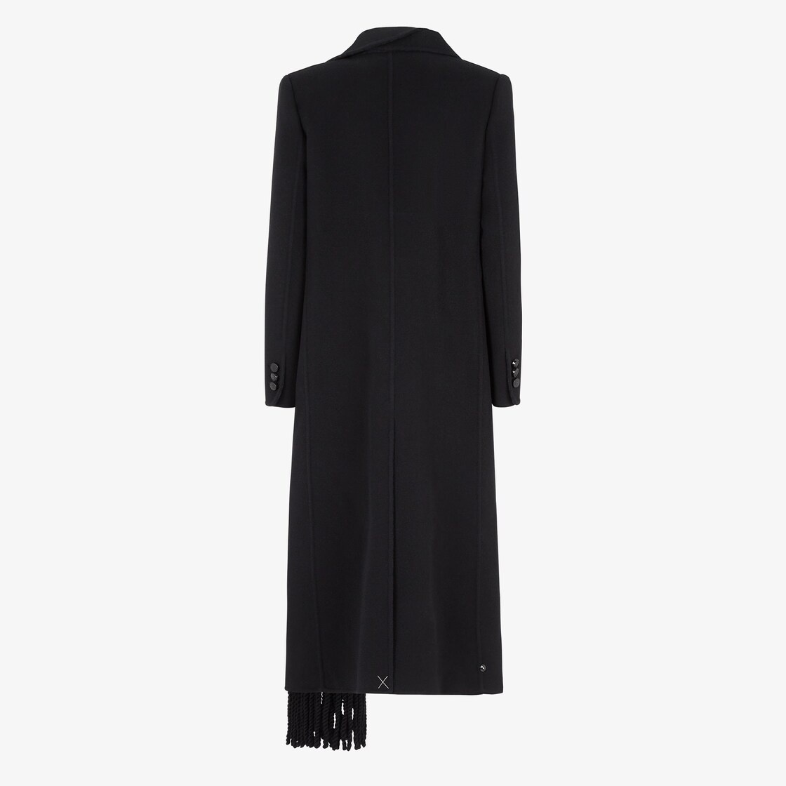 Black wool coat - 2