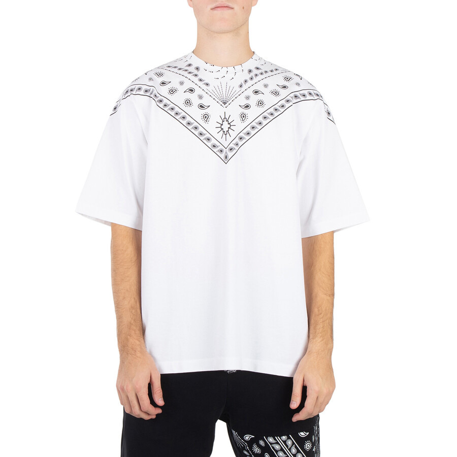 Marcelo Burlon Bandana Print Cotton T-Shirt - 3