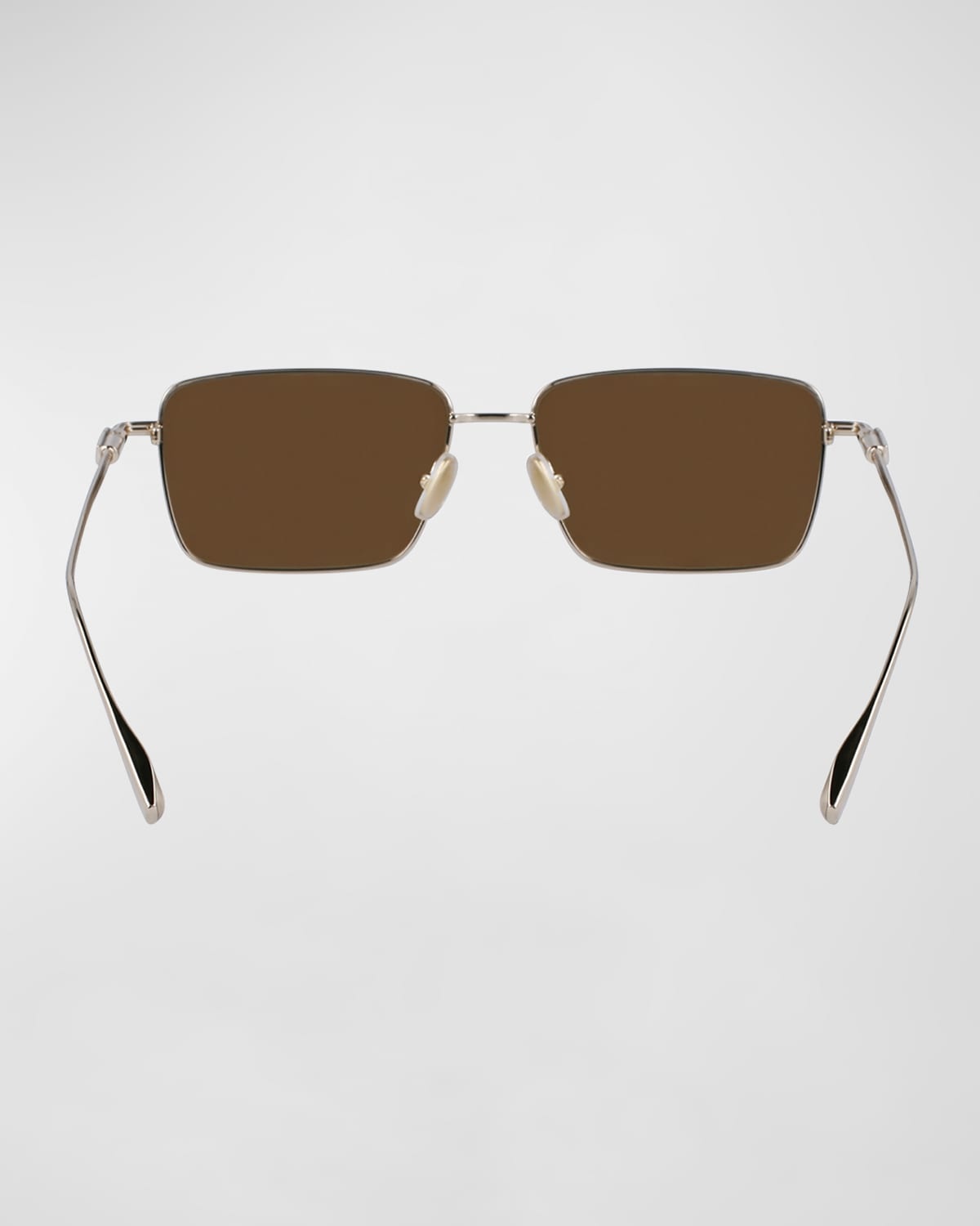 Men's Gancini Evolution Metal Rectangle Sunglasses - 5