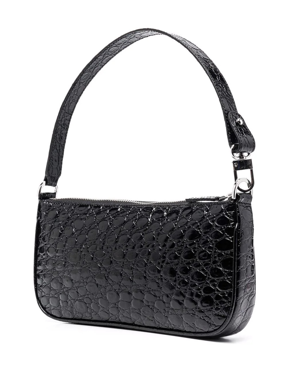 crocodile effect mini bag - 3