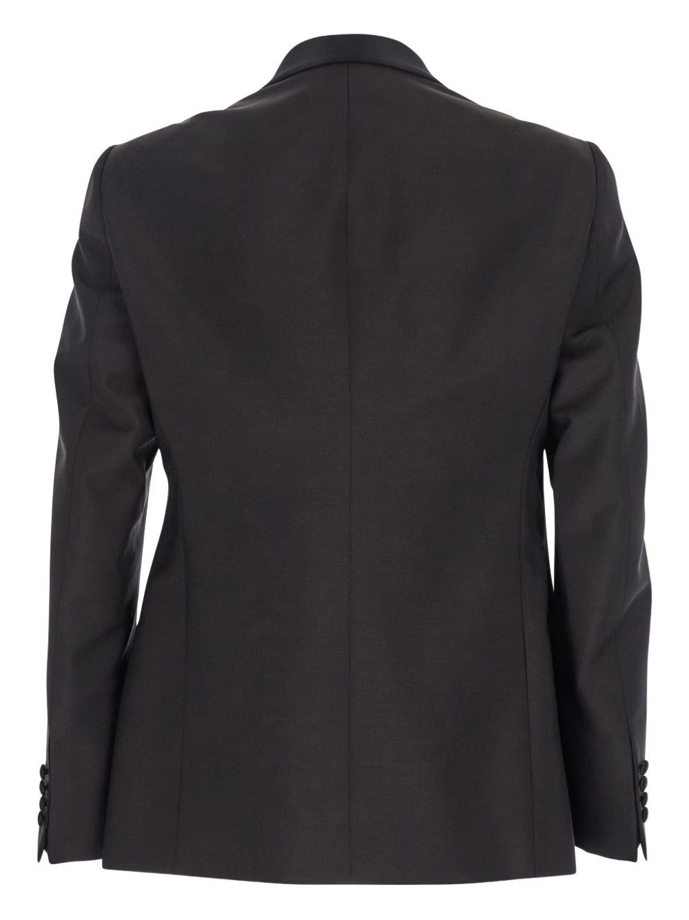 Wool single-breasted jacket - 2