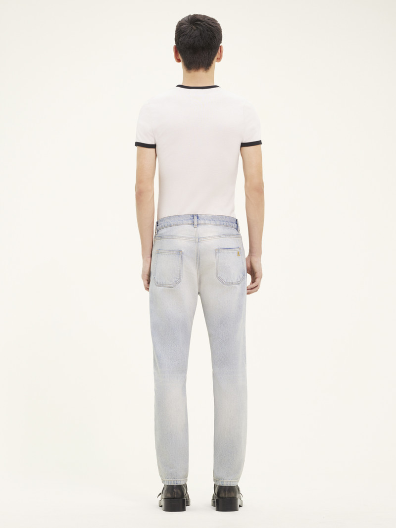 5-POCKET DENIM PANTS 4