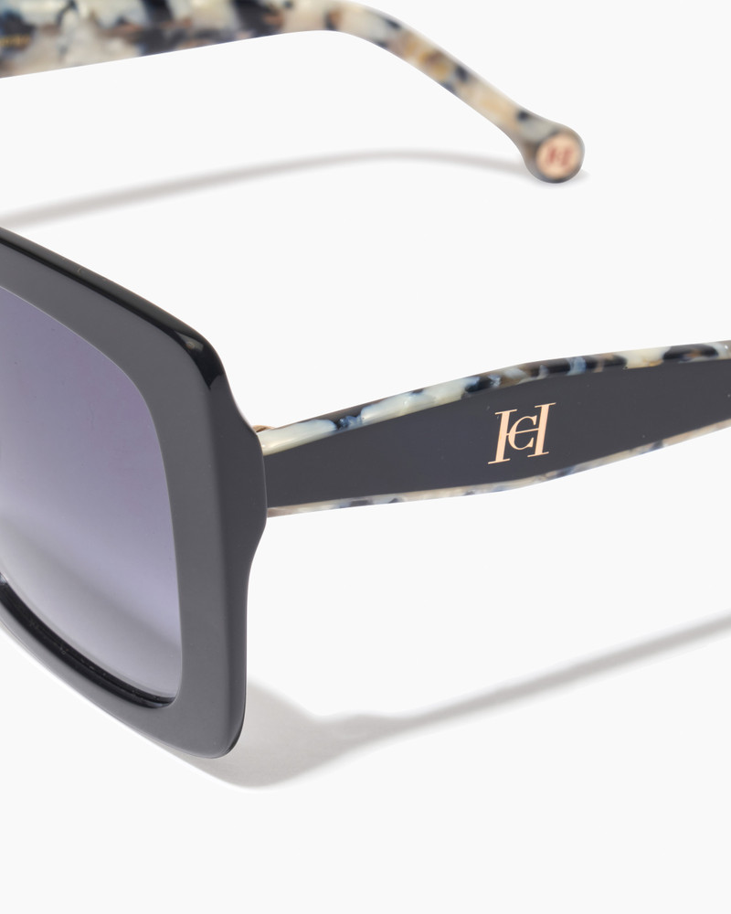 Oversized Sunglasses With Contrast Temples 4