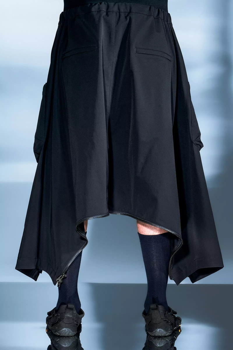 SK30-DS Convert Cargo Skirt BLACK 24