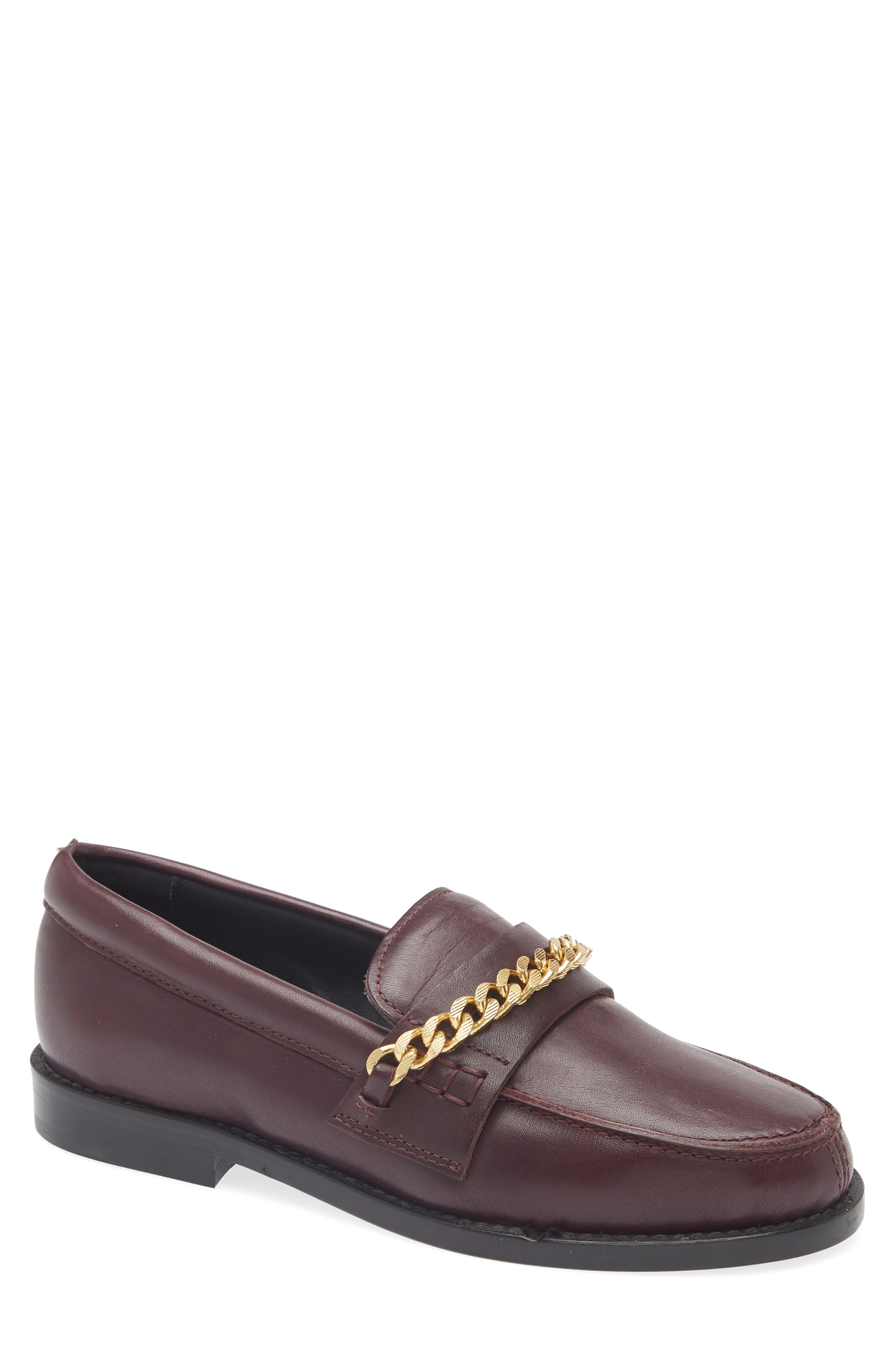 Golden Goose Jerry Chain Loafer in Bordeaux at Nordstrom - 1