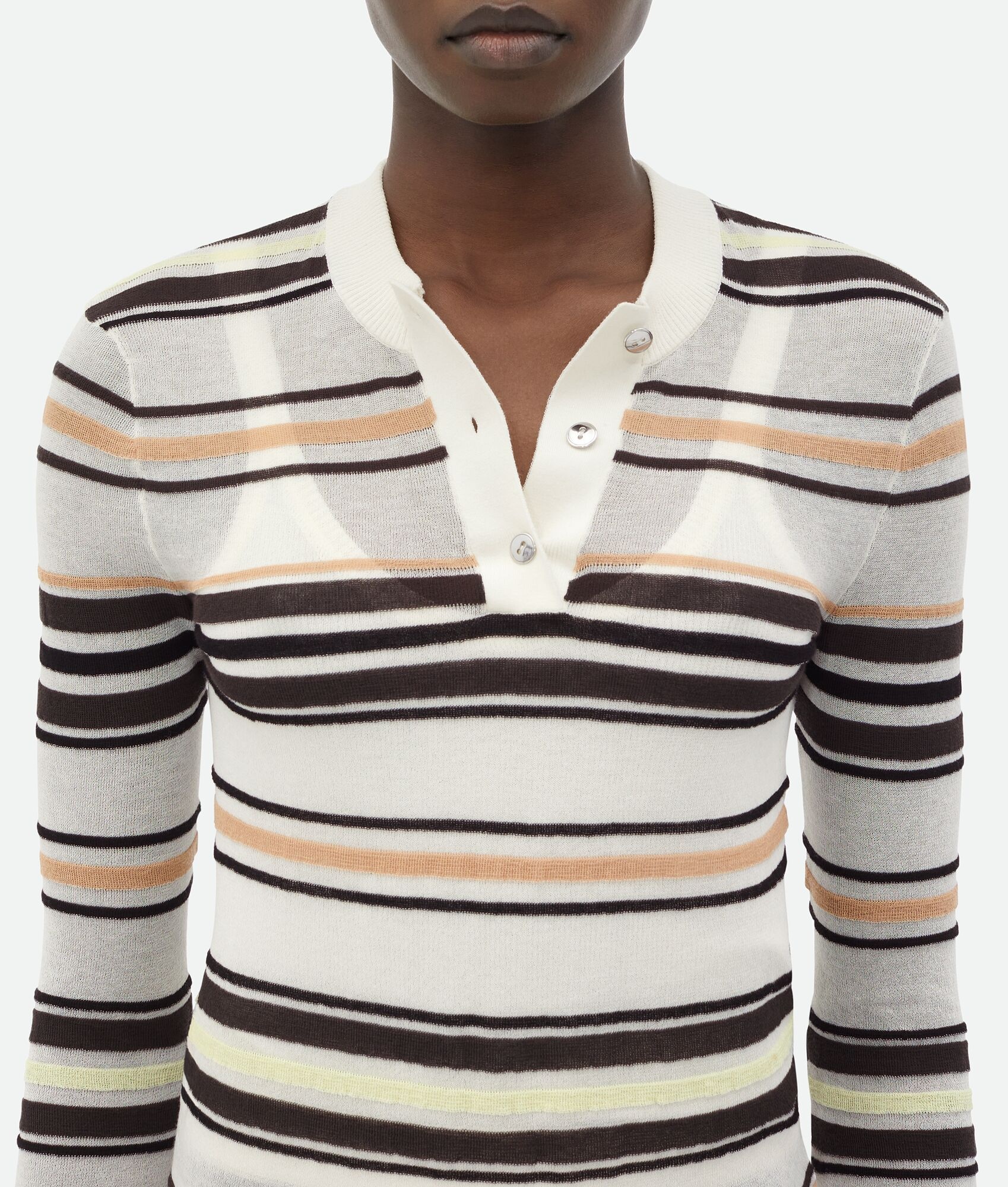 Striped Cotton Polo - 5