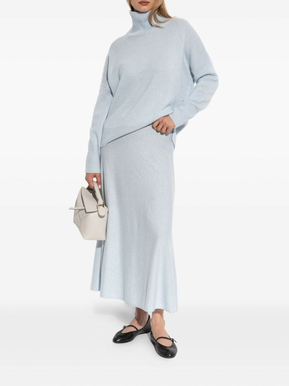 turtleneck cashmere sweater - 2