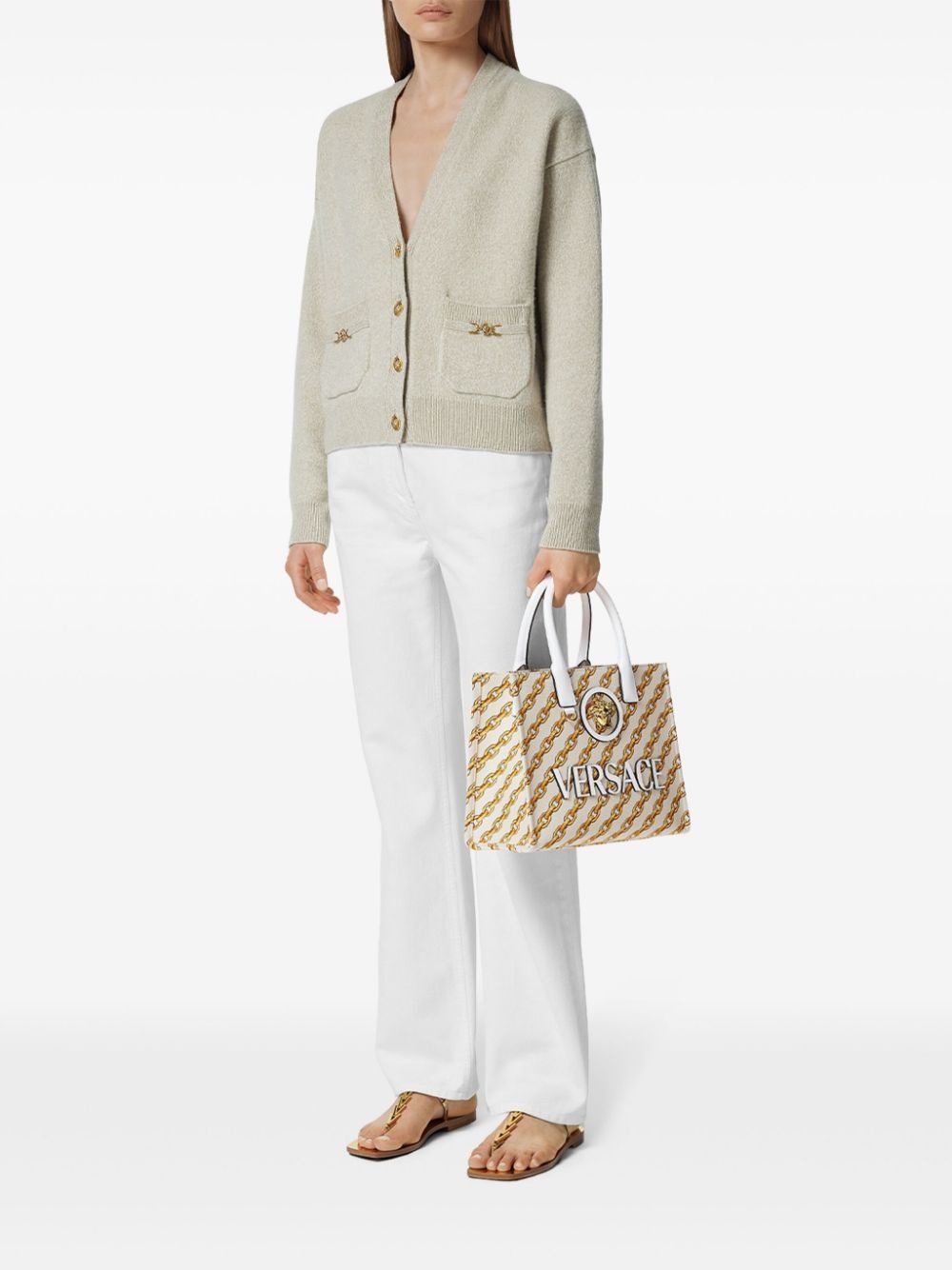 logo-print tote bag - 2