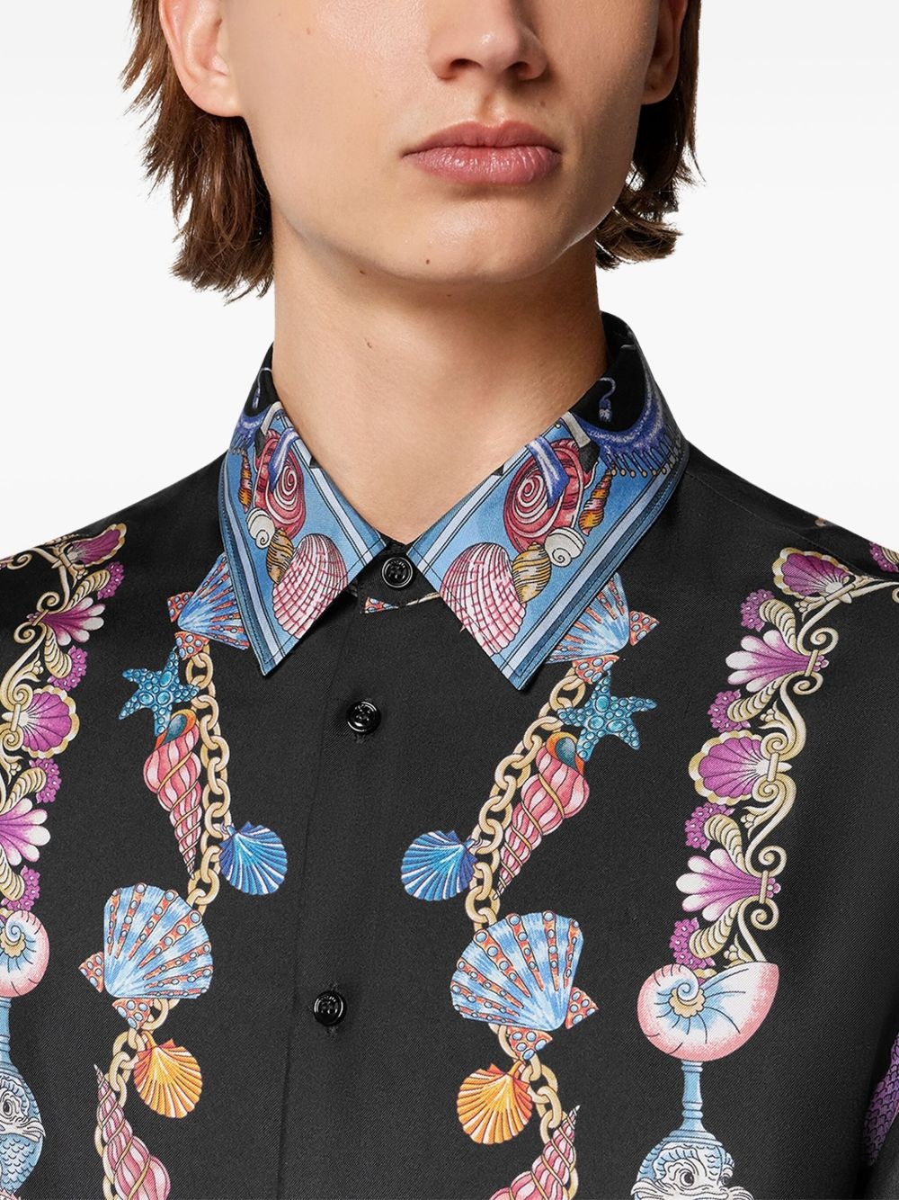 Coral Theatre button-up shirt - 5