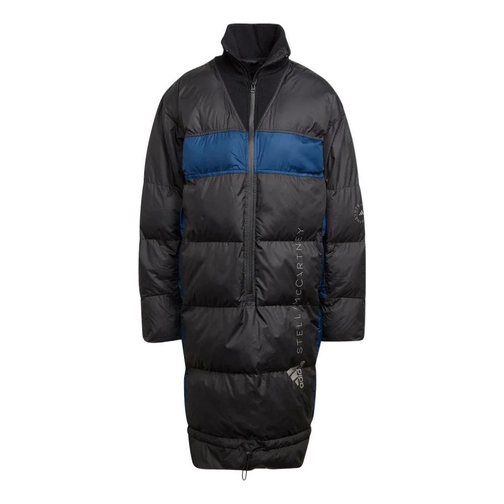 (WMNS) adidas by Stella McCartney Long Padded Winter Jacket 'Black' HG6901 - 1