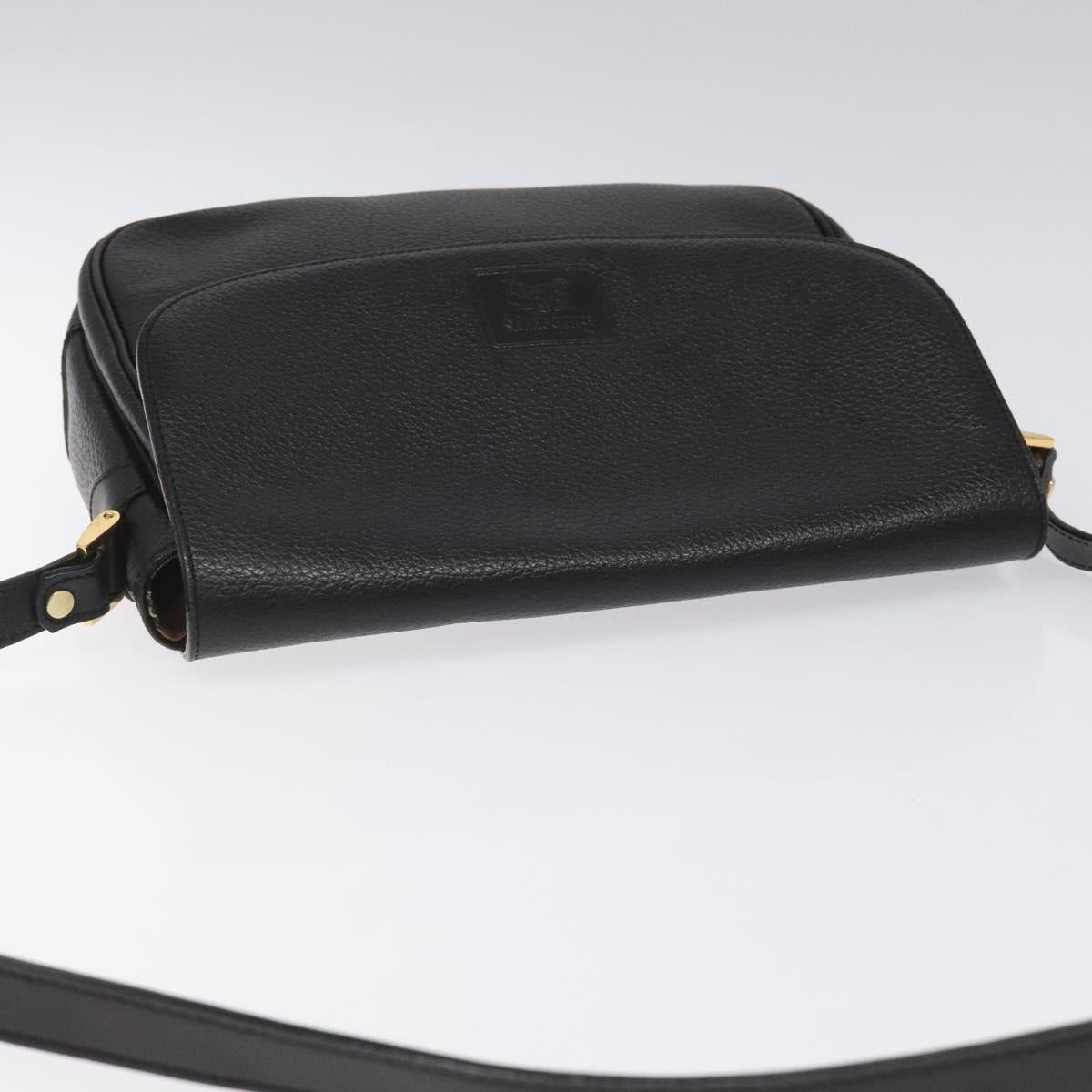 Burberry Shoulder Bag Leather Black - 6