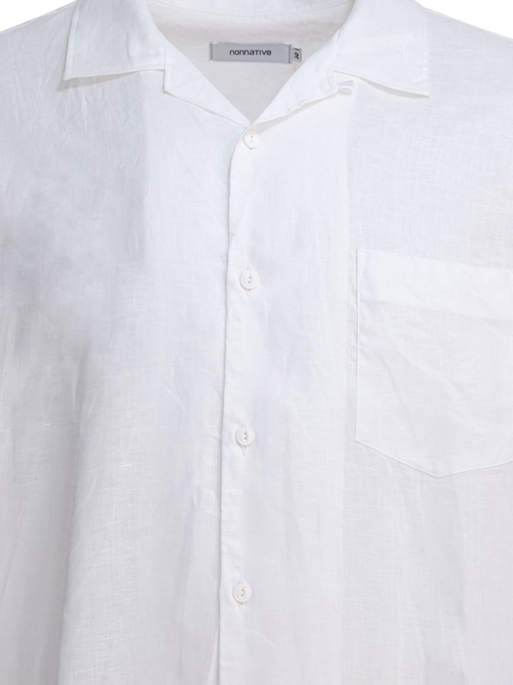 linen pocket shirt - 4