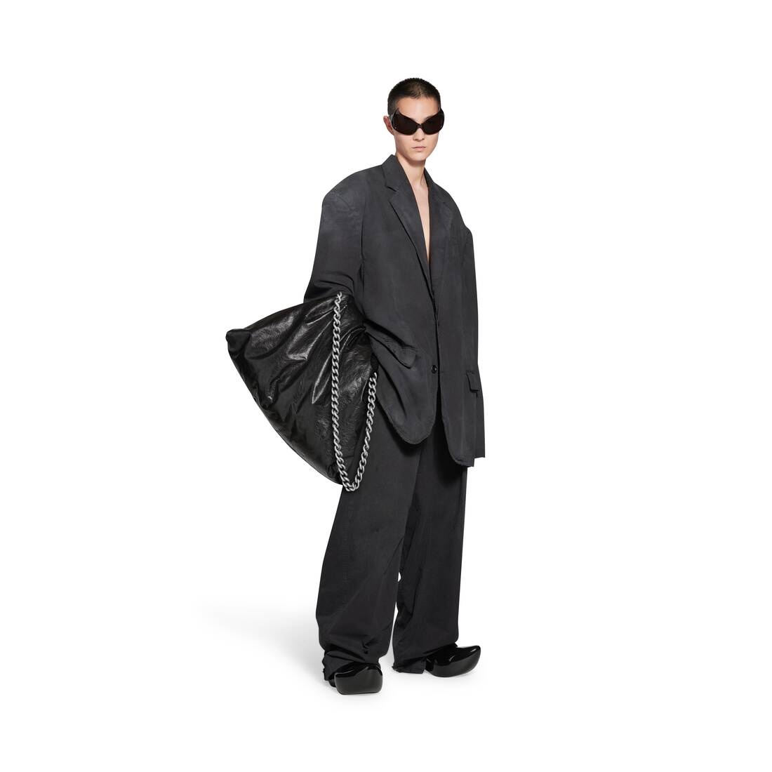 Puffer Large Bag in Black - 2