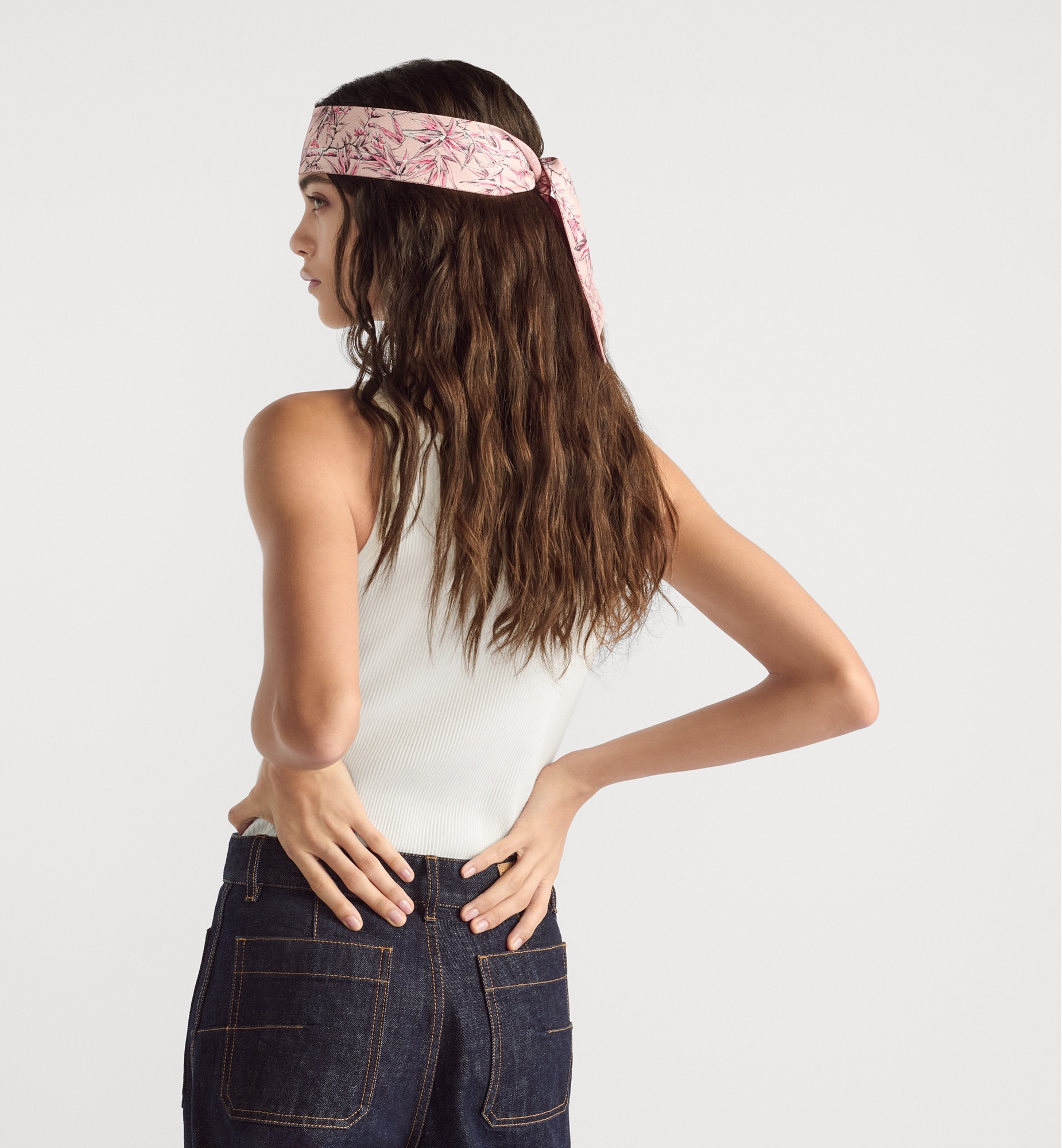 Toile de Jouy Natura Mitzah Scarf - 2