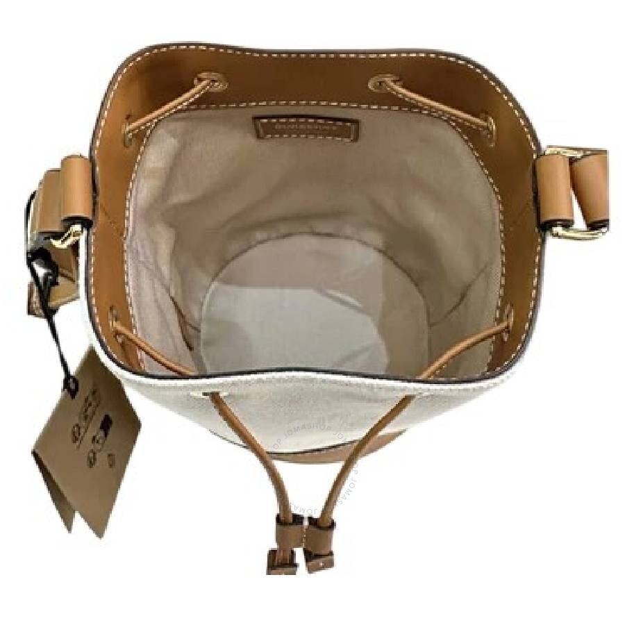 Burberry Mini Canvas Bucket Bag - 3
