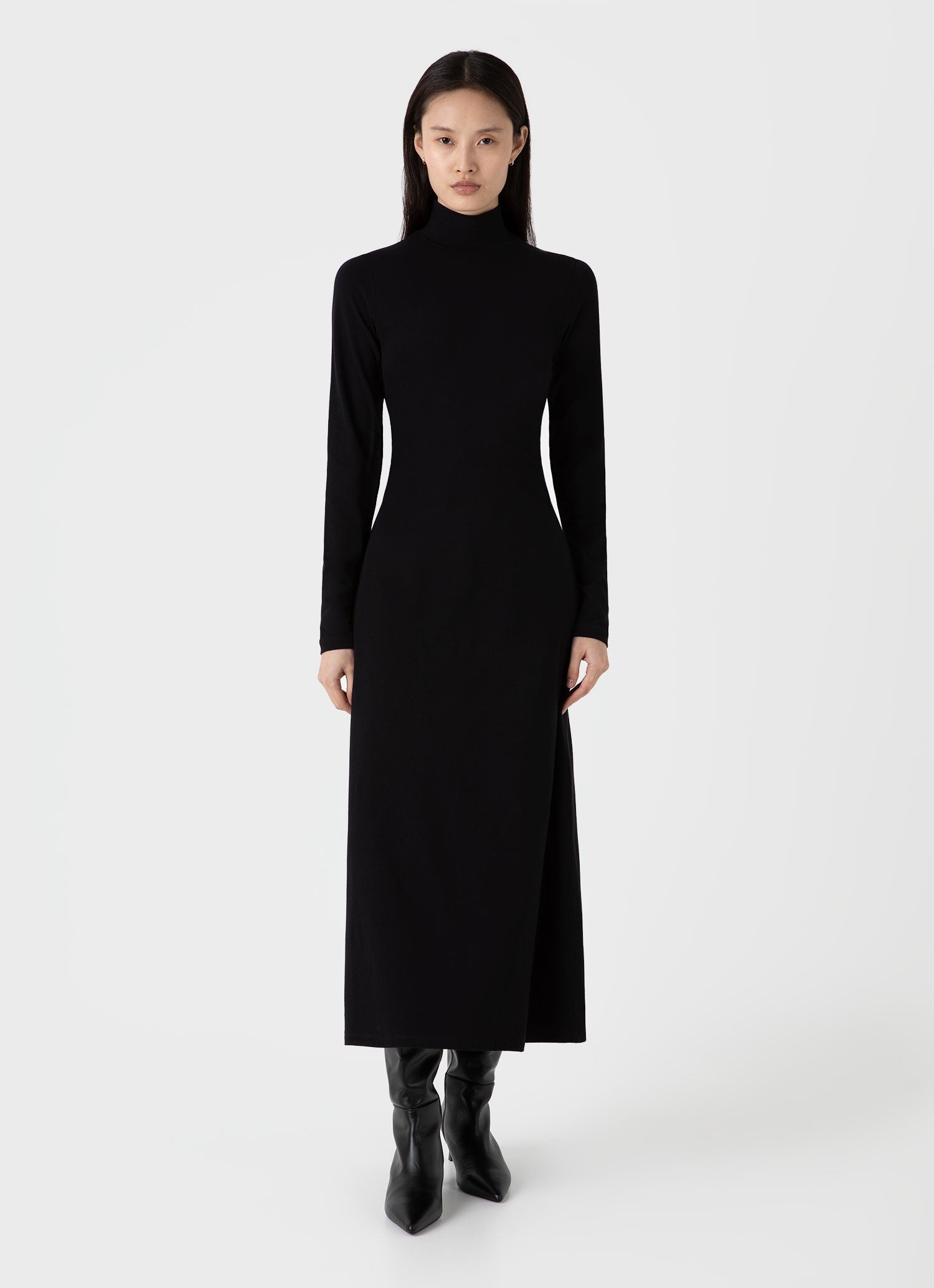 High Neck Dress - 1