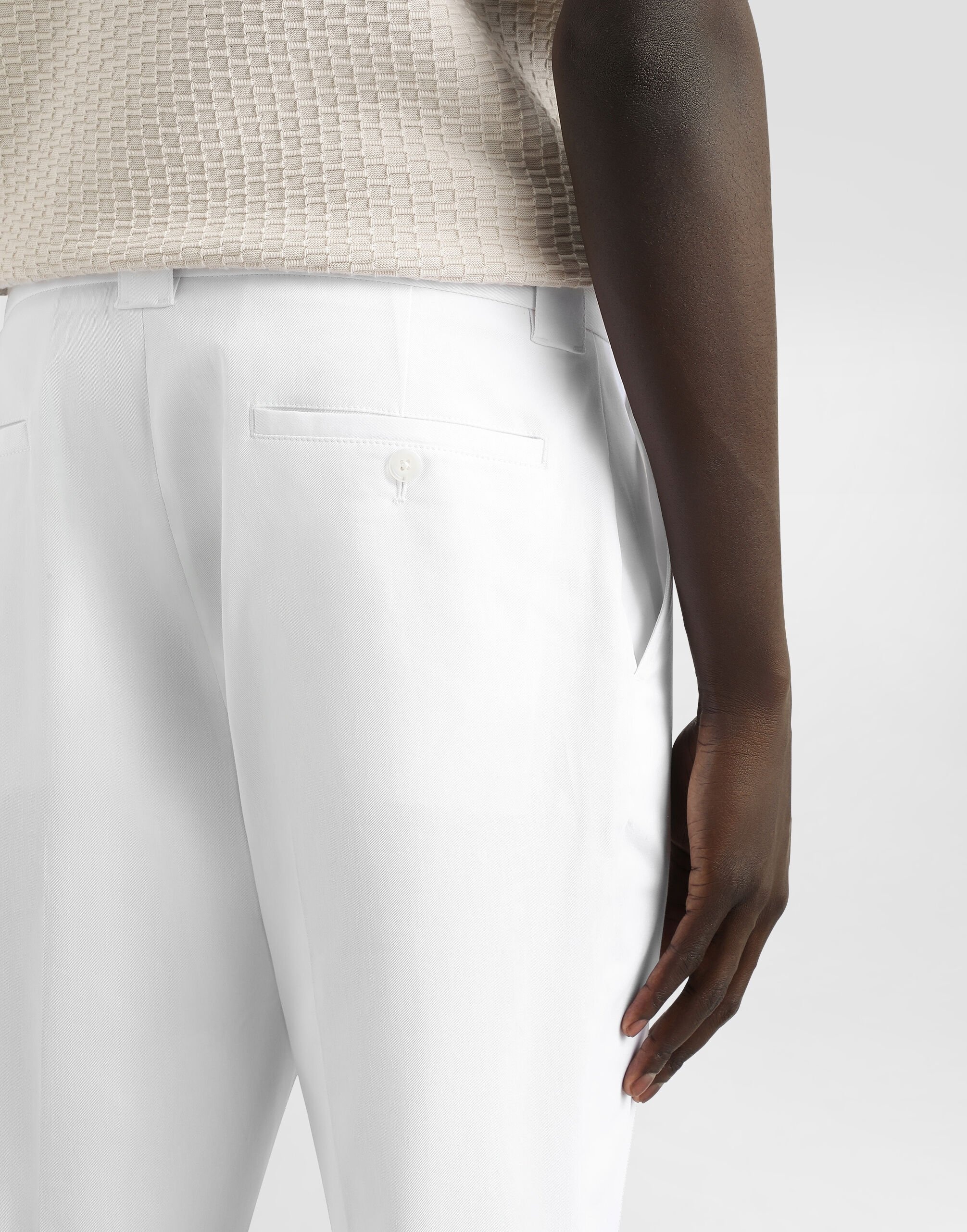 Tailored cotton pants - 5