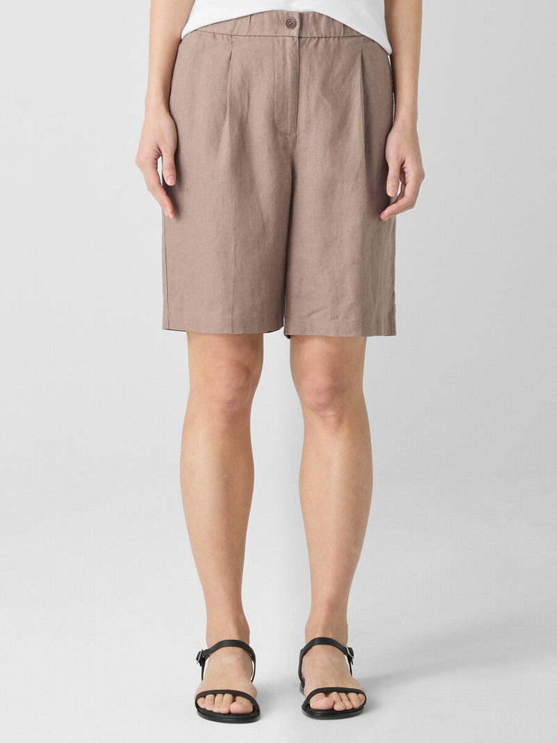 Organic Linen Shorts 3