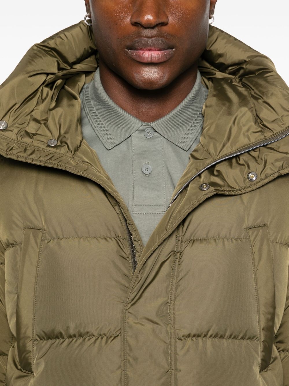 hooded puffer jacket - 5