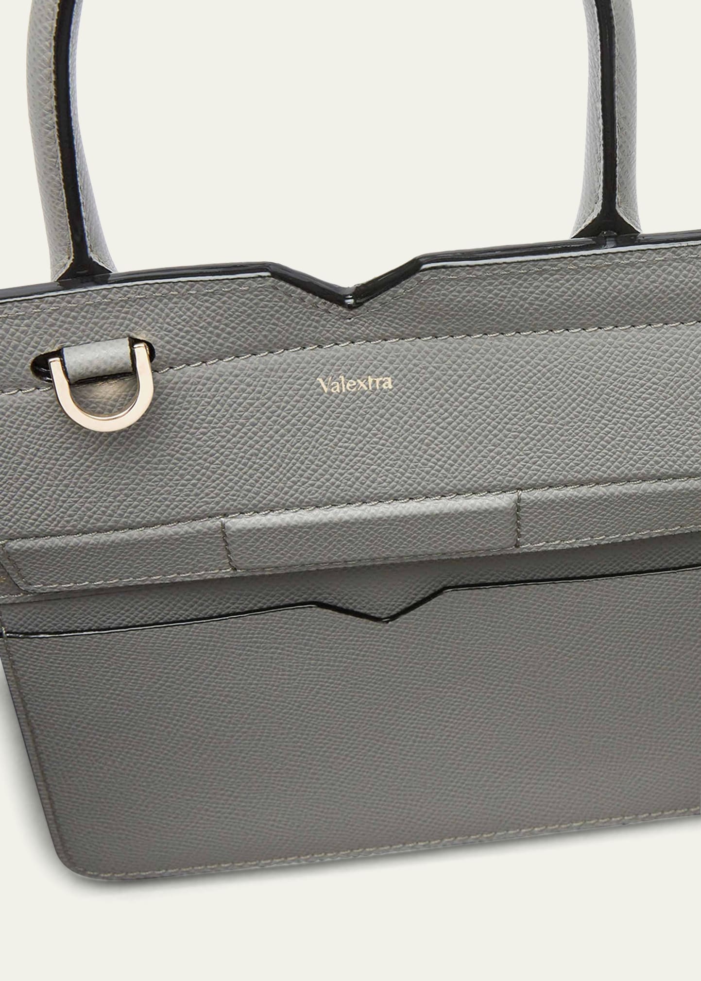 Milano Mini Leather Tote Bag - 4