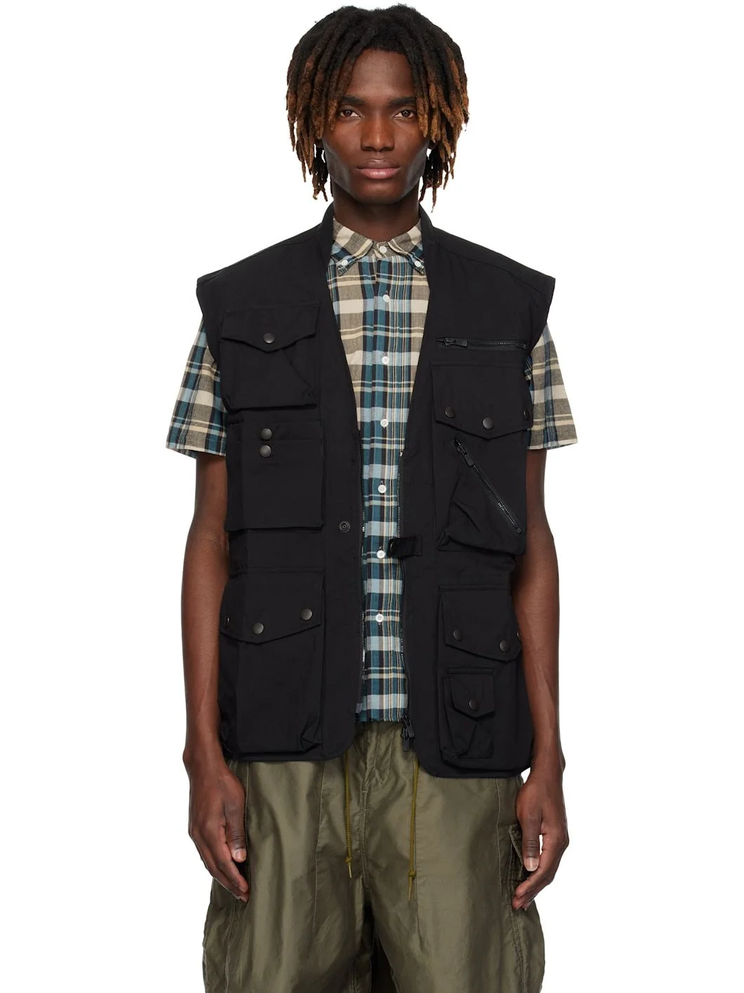 Black Field Vest - 1