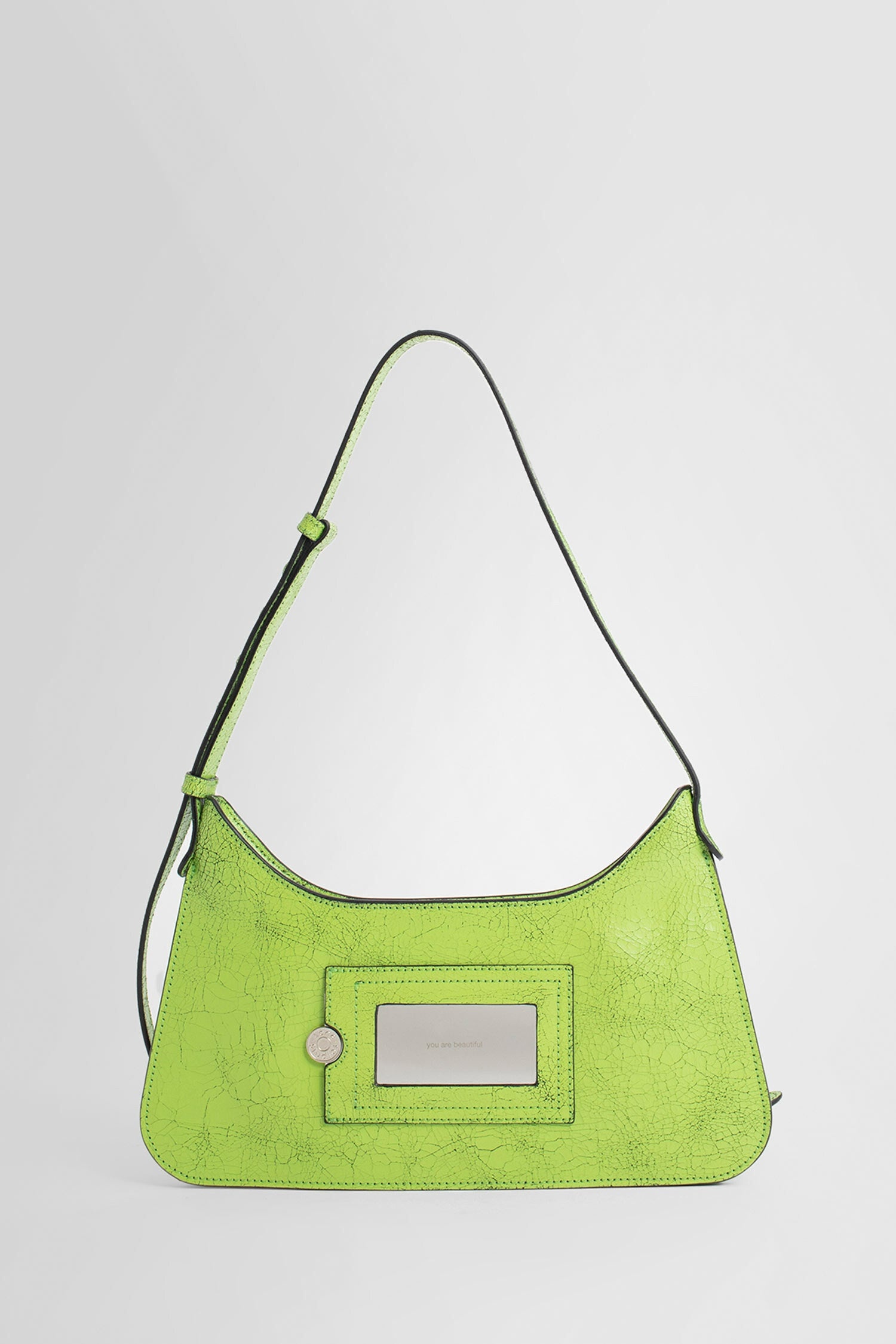 ACNE STUDIOS WOMAN GREEN SHOULDER BAGS - 3