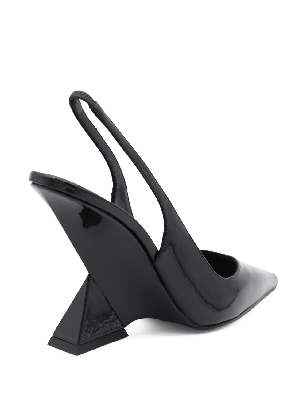 105mm Cheope leather pumps - 3