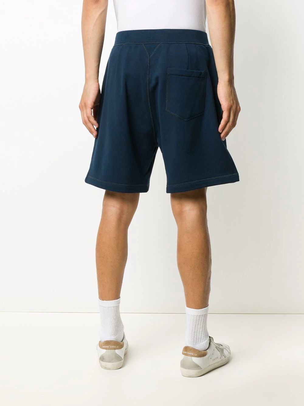 Icon logo-print track shorts - 4