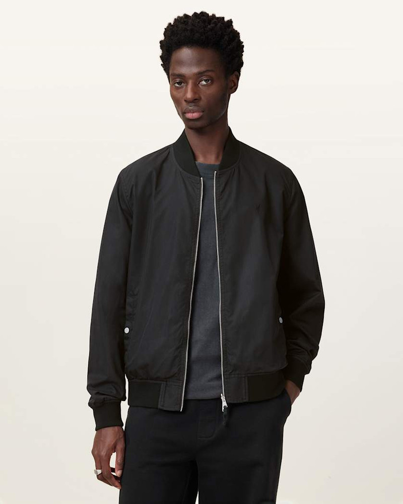 BASSETT REVERSIBLE RAMSKULL BOMBER JACKET - 1