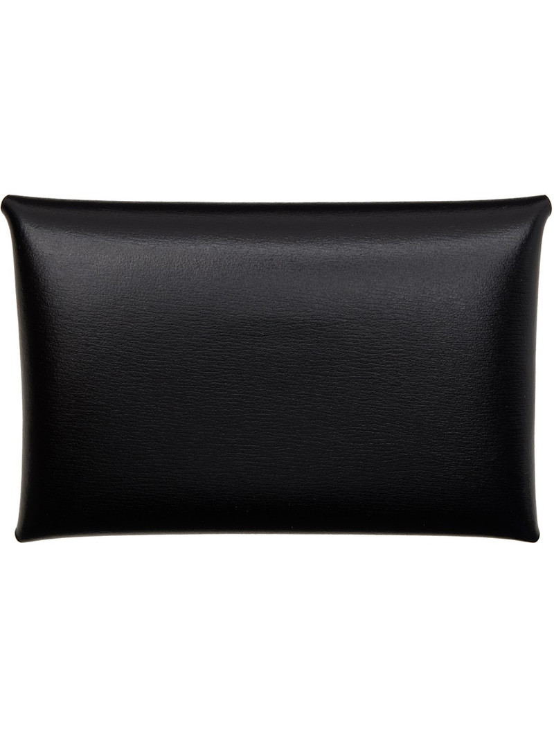 Jil Sander Black Folded Coin Pouch outlook