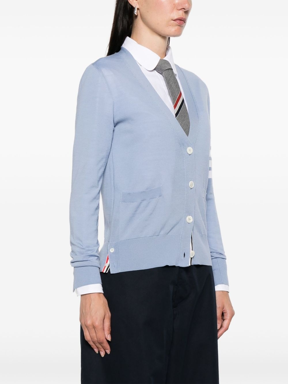 virgin wool cardigan - 3