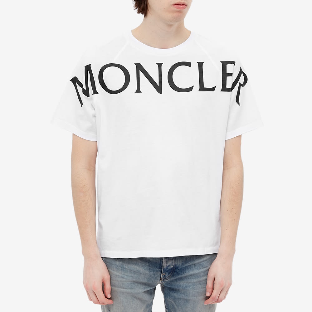 Moncler Macro Text Logo Tee - 4