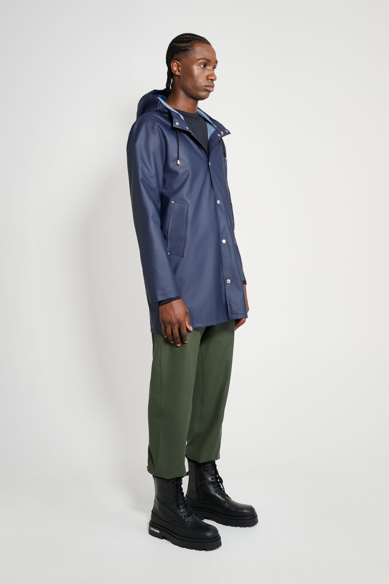 Stutterheim Stockholm Lightweight Raincoat Navy outlook