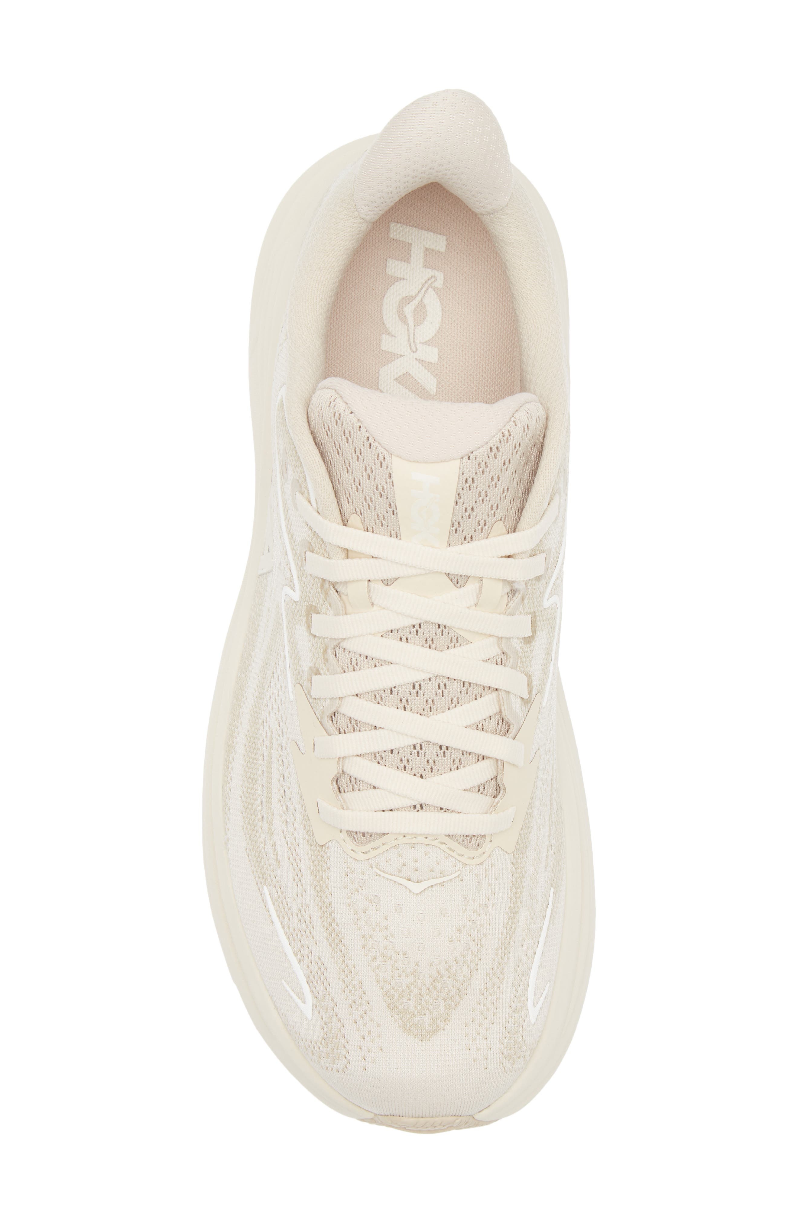 HOKA Clifton 10 Running Shoe in Oatmeal /Oat Milk at Nordstrom - 5