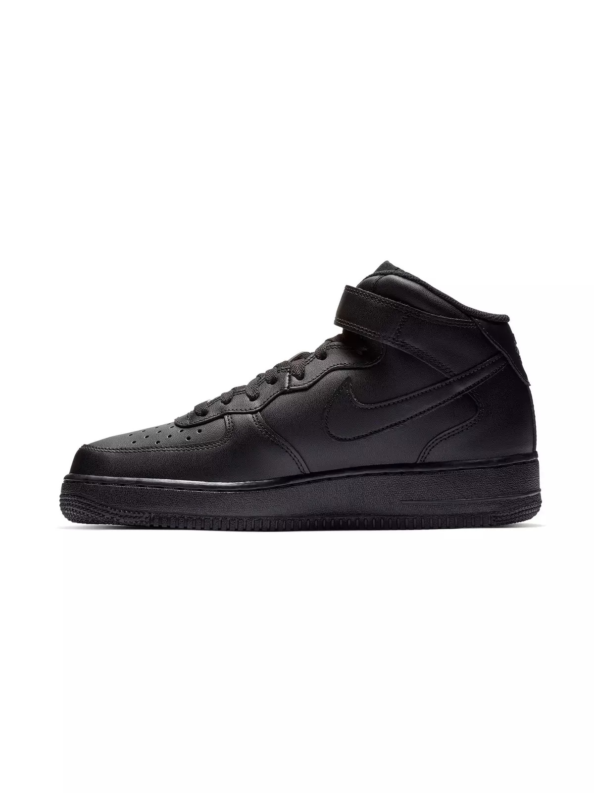 Air Force 1 Mid "Black" Men's Shoe - 4