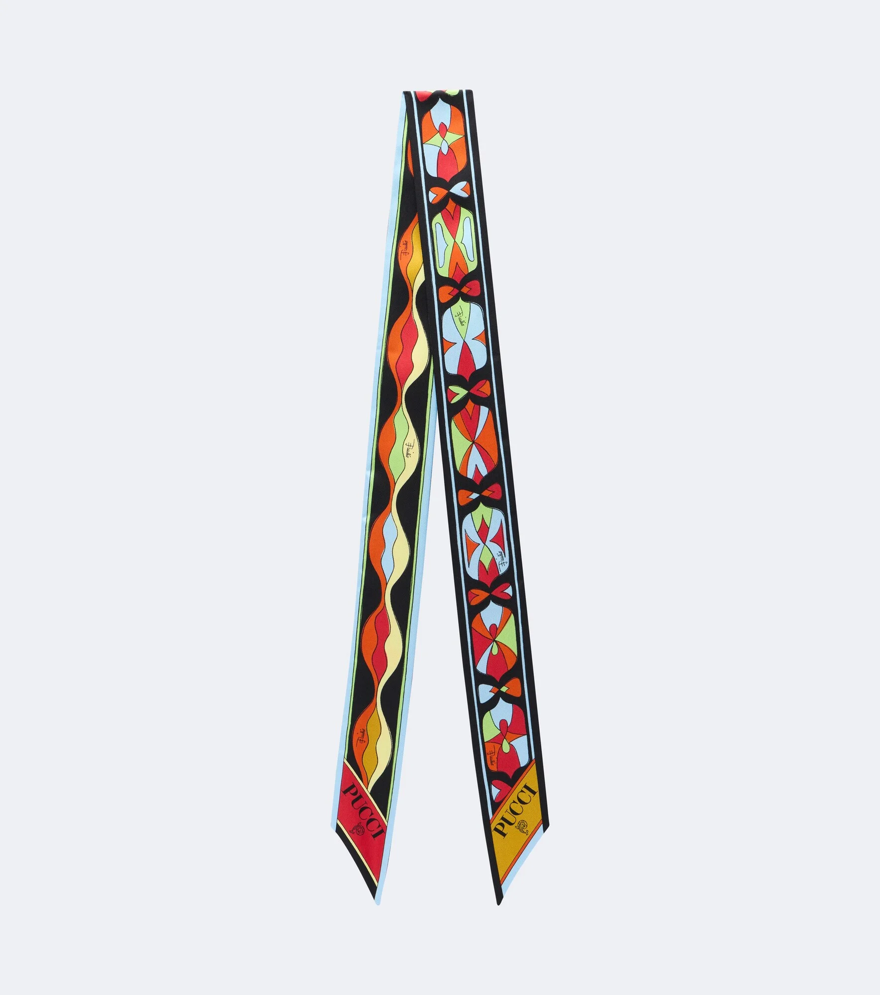 Onda and Nawaho silk twill scarf - 1