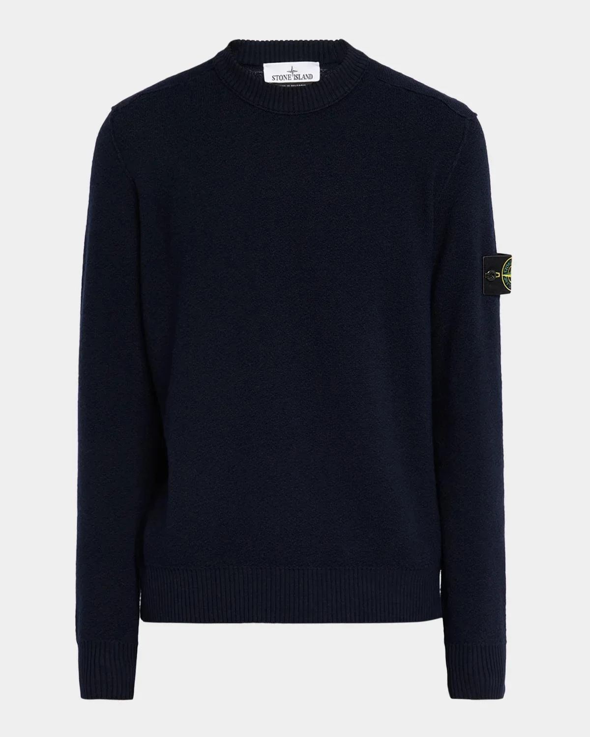 Men's Wool Crewneck Sweater - 1