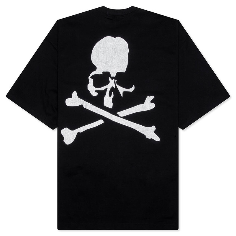 mastermind JAPAN BOXY OG LOGO S/S TEE - BLACK outlook