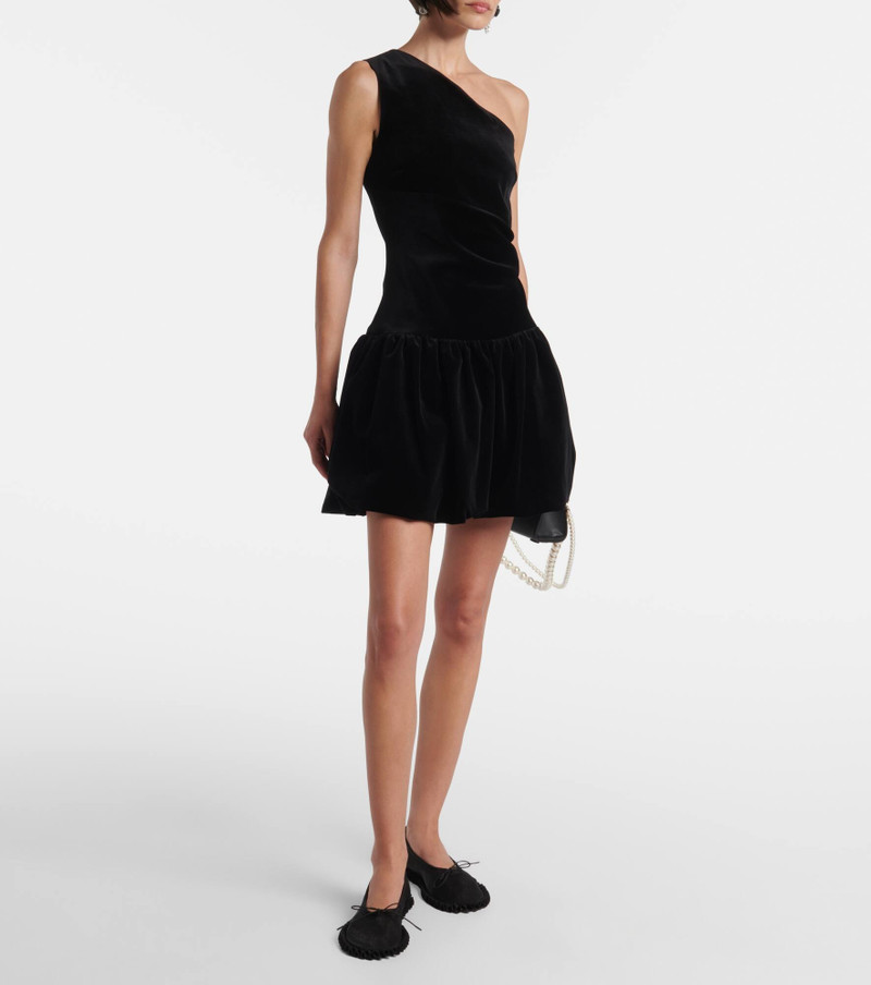 PATOU one-shoulder bubble mini dress outlook