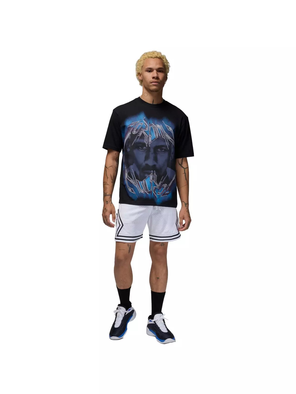 Men's Sport Dri-FIT Graphic Tee-Black - 6