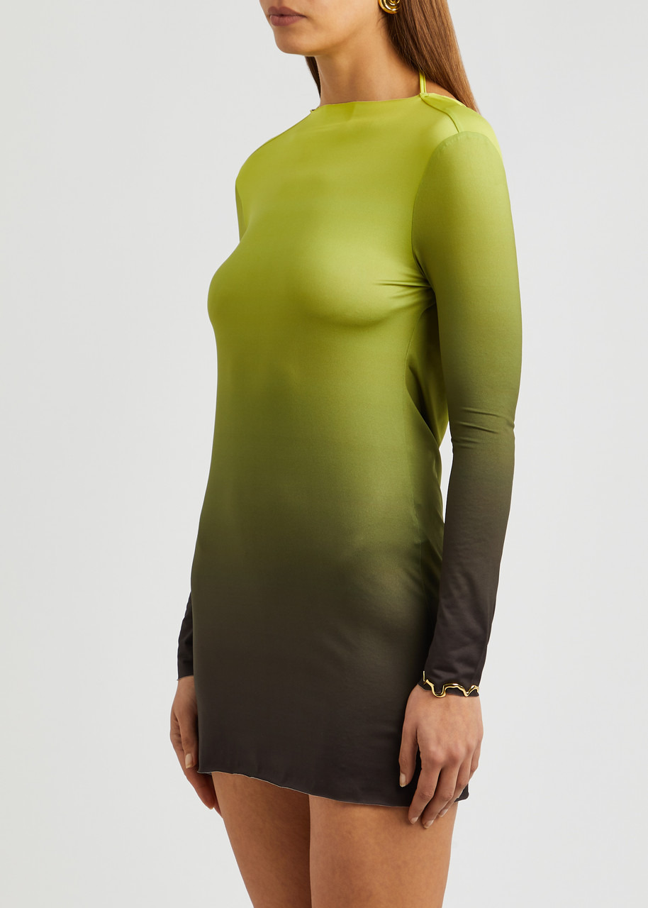 Alba ombré jersey mini dress - 2