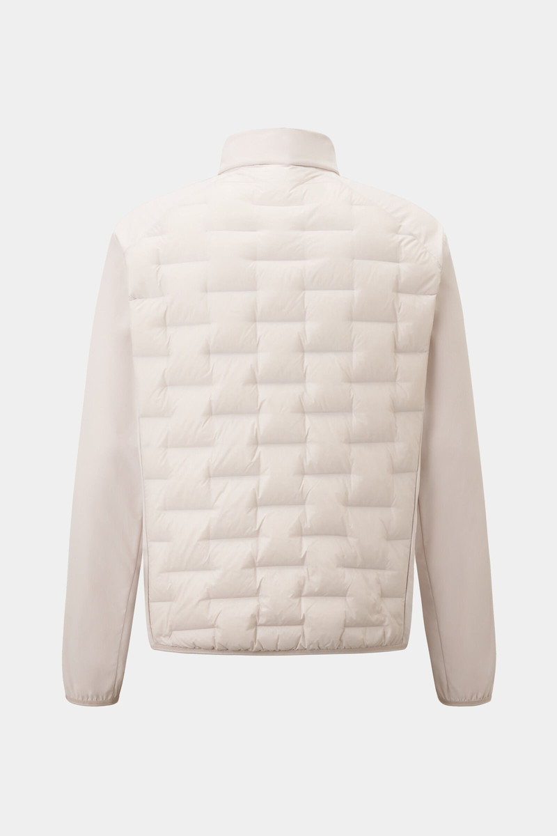 Dardan hybrid down jacket in Sand 10