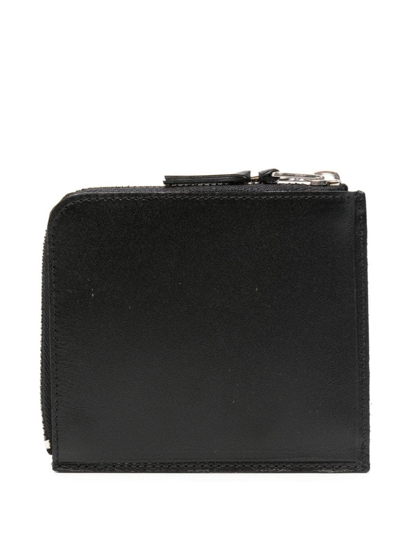 Comme Des Garçons eyelet-detail leather wallet outlook