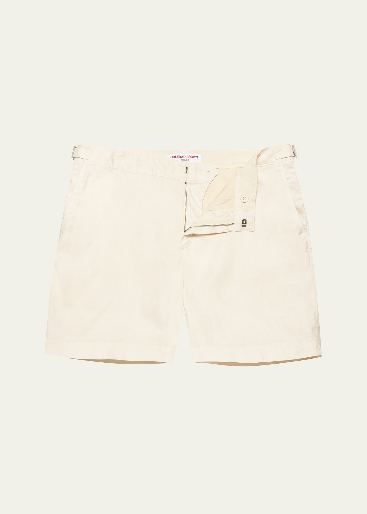Men's Bulldog Linen Shorts - 1